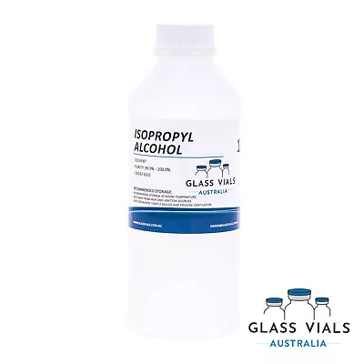 Isopropyl Alcohol 1l Bottle Ipa | 100% Pure Rubbing Disinfectant • $29.56