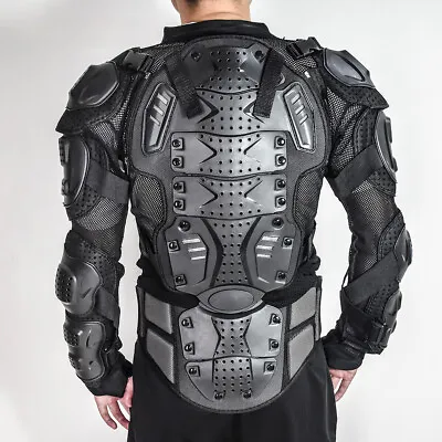 Sports Motorcycle Armor Protector Jacket Body Support Bandage Motocross Guard • $70.57