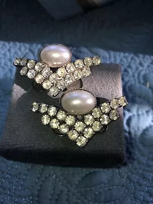 Vintage Musi Jewelry Women's Shoe Clips S. Bat 3460211 • $25