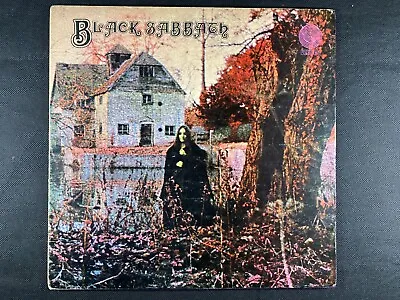 Black Sabbath 1970 UK Vinyl Phonodisc Pressing LP Gatefold Vertigo Swirl VO 6 • $292.59