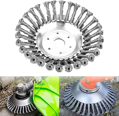 6 Inch Steel Wire Cutter Trimmer Head Rotary Weed Wacker Trimmer Eater Blade... • $20.54