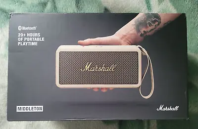 Marshall Middleton Portable Bluetooth Speaker Cream • £265