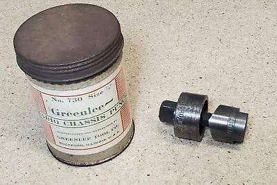 $54.95 • Buy Greenlee  1/2  Conduit Punch - 7/8  Hole - Knockout - Vintage - Collectable Can