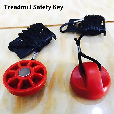 $11.91 • Buy Treadmill Safety Key Turn On/Off Emergency Stop Universal Magnet Security Lock