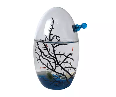 Shrimp Ecosphere - Closed Aquatic Ecosystem Small Oval • $83.25