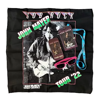 John Mayer 2022 SOB Rock Tour VIP Pass Lanyard Glasses & Handkerchief Nashville • $23.99