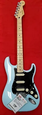 2021 Fender Player Stratocaster HSS Maple Fingerboard - 75th Mexico Sonic Blue  • $649.99