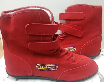Speedway SFI 3.3/5 Shoe / Boot Red New Size 10.5  • $74.99