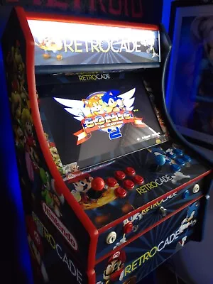 £1750 • Buy Bartop Arcade Retrocade High End Mario & Sonic Theme Thousands Of Games