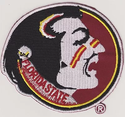 Florida State Seminoles 4  X 3 1/2  Embroidered Iron On Patch *New* #111 • $5.49