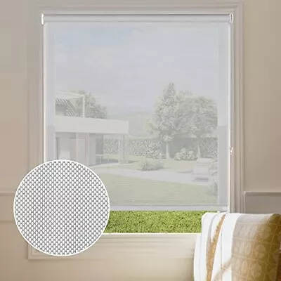 Solar Shades Light Filtering Window Shades (32  W X 72  H Grey) UV Protectio... • $66.82