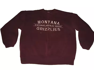 Starter University Of Montana Grizzlies Men's Sweatshirt Large • $34.95