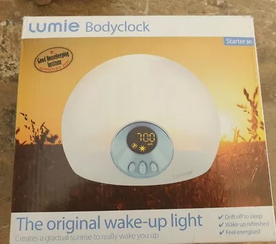 £45 • Buy New Lumie Starter 30 Bodyclock Wake Up Sad Gradual Sunrise Clock 
