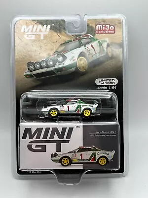 MINI GT Lancia Stratos 1977 Monte Carlo Winner - US Packaging • $25.26