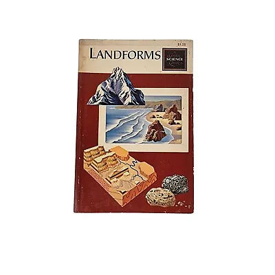 $4.99 • Buy A Golden Guide Landforms By Jerome Wyckoff And George F. Adams (1971)