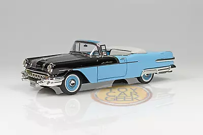 1956 Pontiac Star Chief Convertible 1:43 NEO Scale Models 44062 - Blue/Black • $79