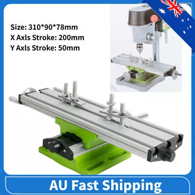 Mini Compound Bench Drilling Slide Worktable Table Milling Working Cross Table • $51.99