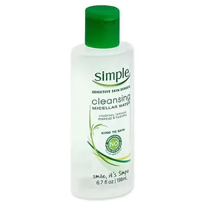 Simple Micellar Cleansing Water & Makeup Remover Facial Cleanser - 6.7 Fl Oz  • $9.87