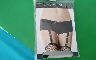 Leg Avenue Boyshort With Garter Black Size M/L • $14