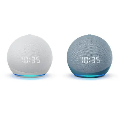 Amazon - Echo Dot (4th Gen) Smart Speaker With Clock And Alexa • $59.95