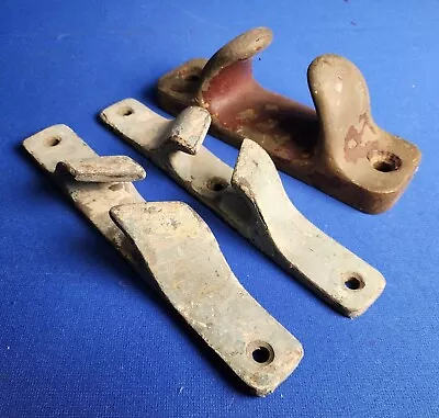 Lot Of 3 Boat Chocks Brass Bronze Nautical Maritime Tie Downs Cleats VTG Dock  • $39.99