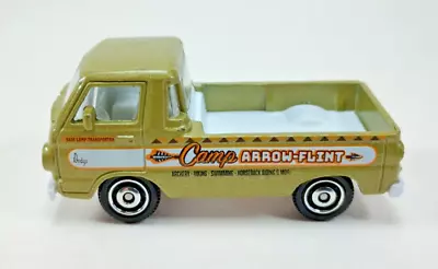 Matchbox 1966 Dodge A100 Pickup Truck  Camp Arrow Flint  1/64 2012. • $4.99