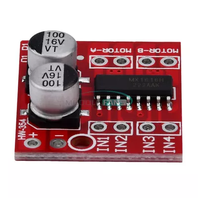 1.5A 2-way DC Motor Driver Module PWM Speed Dual H-Bridge Stepper L298N • $1.24