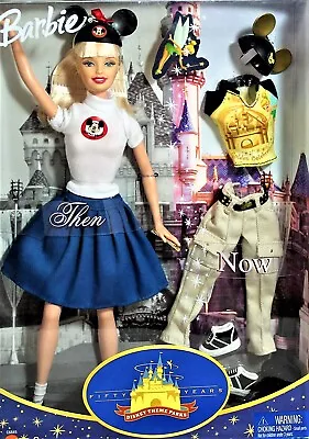 Disney Mouseketeers Barbie 50th Anniversary Doll Then And Now 2005 Mattel C6845 • $99.95