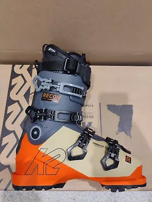 NEW K2 RECON 130 MV Gripwalk Ski Boots 2023 Size 27.5/9.5 • $425