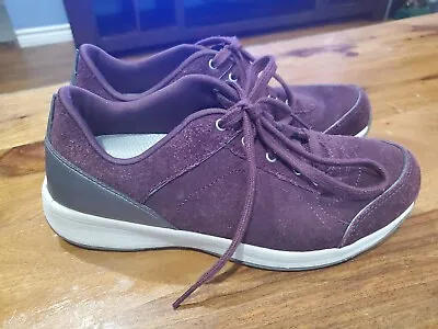 MBT Estourride Suede Sneakers Women's 8.5 M Purple • $18