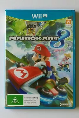 Mint Disc Nintendo Wii U Mario Kart 8 - PAL - No Manual • $19.14