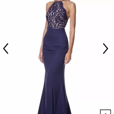 Jarlo Navy Prom Dress • £25