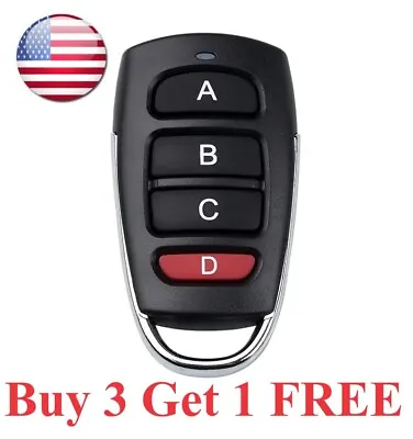 Wireless RF 433mhz Remote Control Copy Code Garage Door Gate Duplicator  Key  • $5.59