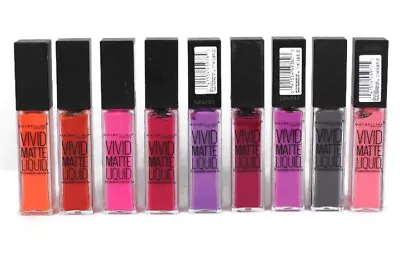 Maybelline Vivid Matte Liquid Lip Color Sensational Choose Your Shade 0.26 Oz • $2.99