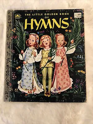 Vintage Little Golden Book Of Hymns Eloise Wilkin 1947 G Edition Preowned Music • $9.50