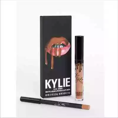 BNIB Authentic Kylie Jenner MATTE LIQUID LIPSTICK & LIP LINER - Hazel • $59.95