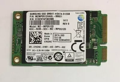 512GB MSATA SSD Mixed Brands • $34.88