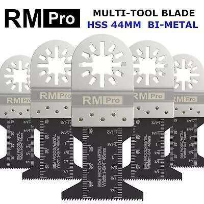 44mm Bi Metal Universal Blades For Fein Bosch Makita Oscillating Multitool • £9.99