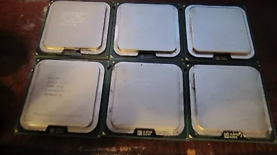 Intel Xeon Computer Processors LOT OF 6 E5345 X3 1EA Of X5460 E5438 And 5150 • $30