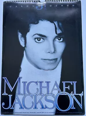 MICHAEL JACKSON VINTAGE 2000 OFFICIAL CALENDAR - NEW & SEALED By Oliver Books • $12.43