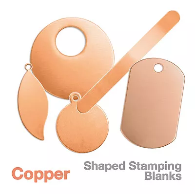 Impressart Copper Blanks For Metal Stamping And Jewellery Design • £6.55