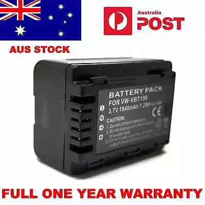 Battery For Panasonic HC-V110 HC-V130 HC-V160 HC-V180 HC-V201 HC-V210 HC-V210M  • $40.88