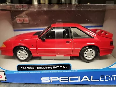 Maisto Design 1993 Ford Mustang SVT Cobra 1/24 • $31.99