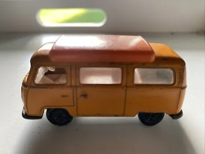 VW CAMPER VAN MATCHBOX SERIES NO 23 RETRO 1970 LESNEY Volkswagen Orange Model • £7.50