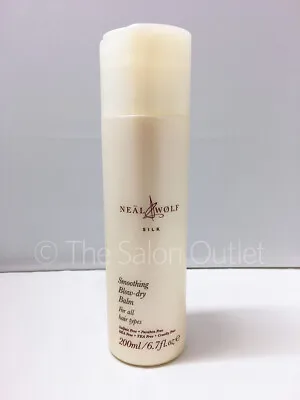 Neal & And Wolf Silk Smoothing Blow Dry Balm 200ml RRP £15.50 - Multibuy Savings • £13.45