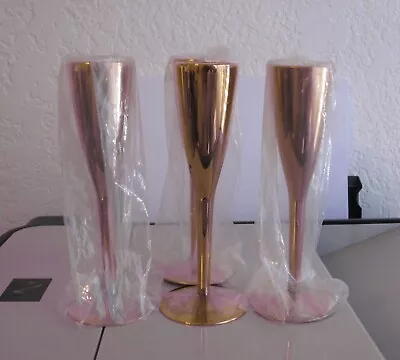 NEW Vintage Set Of 4 AS Germany Gold Aperitif Stemware PAT-D207-660 • $10