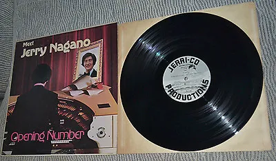 Private Wurlitzer Theatre Pipe Organ LP Meet Jerry Nagano Autographed Style 260 • $11.99