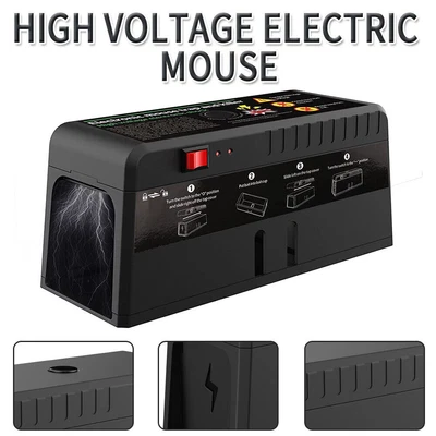£31.99 • Buy Electronic Mouse Trap Mice Killer Rat Pest Control Electric Zapper Rodent UKPLUG