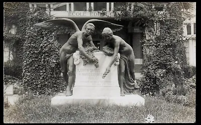 1920 Brussels Monument To Nurses Edith Cavell & Marie Depage. Vintage Postcard • £8.50