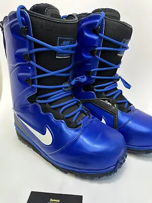 Nike SB Lunarendor Snowboard Boots Blue Mens Size 10 586532-410 SBB • $309.99